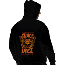 Load image into Gallery viewer, Daily_Deal_Shirts Pullover Hoodies, Unisex / Small / Black Chaos Dice