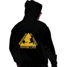 Load image into Gallery viewer, Shirts Zippered Hoodies, Unisex / Small / Black Goose Life