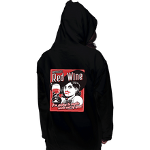 Load image into Gallery viewer, Shirts Pullover Hoodies, Unisex / Small / Black Dimitrescu Wine