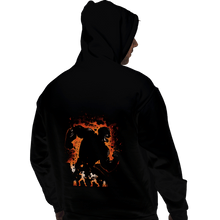 Load image into Gallery viewer, Shirts Pullover Hoodies, Unisex / Small / Black Armored Titan