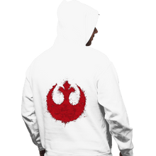 Load image into Gallery viewer, Shirts Pullover Hoodies, Unisex / Small / White Rebels