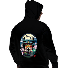 Load image into Gallery viewer, Daily_Deal_Shirts Pullover Hoodies, Unisex / Small / Black Spirited Journey