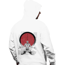 Load image into Gallery viewer, Shirts Pullover Hoodies, Unisex / Small / White Dhalsim Zen