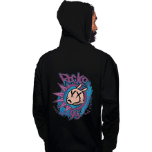 Load image into Gallery viewer, Shirts Zippered Hoodies, Unisex / Small / Black Rocko 90s