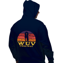 Load image into Gallery viewer, Daily_Deal_Shirts Pullover Hoodies, Unisex / Small / Navy Twoo Wuv
