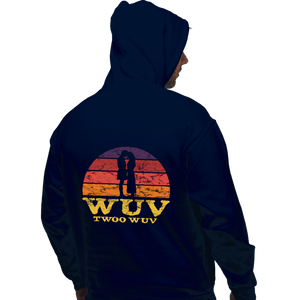 Daily_Deal_Shirts Pullover Hoodies, Unisex / Small / Navy Twoo Wuv