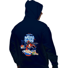Load image into Gallery viewer, Shirts Pullover Hoodies, Unisex / Small / Navy Frosted Mini Thwips