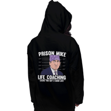 Load image into Gallery viewer, Shirts Zippered Hoodies, Unisex / Small / Black Prison Mike