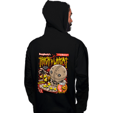 Load image into Gallery viewer, Daily_Deal_Shirts Pullover Hoodies, Unisex / Small / Black Trick'R Wheat