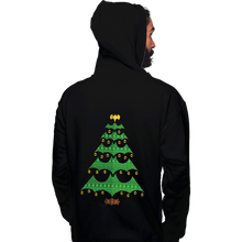 Load image into Gallery viewer, Daily_Deal_Shirts Pullover Hoodies, Unisex / Small / Black Holy Christmas Tree, Batman!