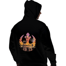 Load image into Gallery viewer, Shirts Pullover Hoodies, Unisex / Small / Black Rebellion Sunset