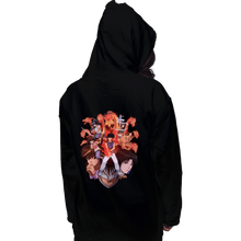 Load image into Gallery viewer, Daily_Deal_Shirts Pullover Hoodies, Unisex / Small / Black Flame Power