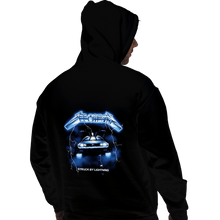 Load image into Gallery viewer, Daily_Deal_Shirts Pullover Hoodies, Unisex / Small / Black Struck By Lightning
