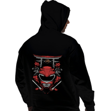 Load image into Gallery viewer, Shirts Pullover Hoodies, Unisex / Small / Black Red Ranger