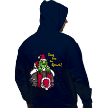 Load image into Gallery viewer, Daily_Deal_Shirts Pullover Hoodies, Unisex / Small / Navy Long Live The Grinch
