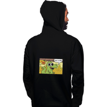 Load image into Gallery viewer, Shirts Zippered Hoodies, Unisex / Small / Black Dinoptimist