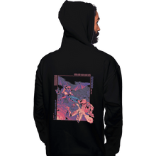 Load image into Gallery viewer, Shirts Zippered Hoodies, Unisex / Small / Black Burning The Night