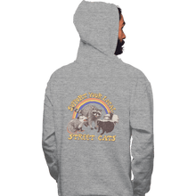 Load image into Gallery viewer, Shirts Pullover Hoodies, Unisex / Small / Sports Grey Street Cats