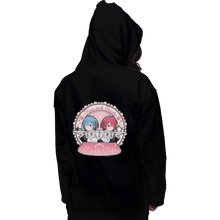 Load image into Gallery viewer, Shirts Pullover Hoodies, Unisex / Small / Black Maid Cafe