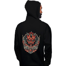 Load image into Gallery viewer, Shirts Pullover Hoodies, Unisex / Small / Black Emblem Of Rage
