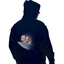 Load image into Gallery viewer, Shirts Pullover Hoodies, Unisex / Small / Navy The Pig King