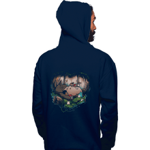 Load image into Gallery viewer, Shirts Pullover Hoodies, Unisex / Small / Navy Forest Dreamers