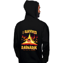 Load image into Gallery viewer, Daily_Deal_Shirts Pullover Hoodies, Unisex / Small / Black I Survived Ragnarok