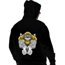 Load image into Gallery viewer, Daily_Deal_Shirts Pullover Hoodies, Unisex / Small / Black Wario Time