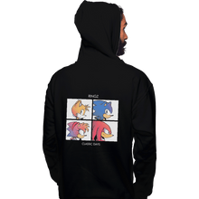 Load image into Gallery viewer, Shirts Pullover Hoodies, Unisex / Small / Black Ringz