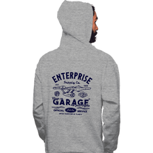 Load image into Gallery viewer, Daily_Deal_Shirts Pullover Hoodies, Unisex / Small / Sports Grey Enterprise Garage