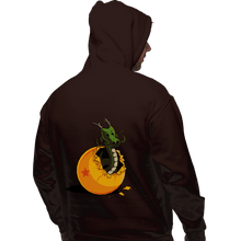 Load image into Gallery viewer, Shirts Pullover Hoodies, Unisex / Small / Dark Chocolate Dragon Egg