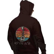 Load image into Gallery viewer, Shirts Pullover Hoodies, Unisex / Small / Dark Chocolate Vintage Keyblade