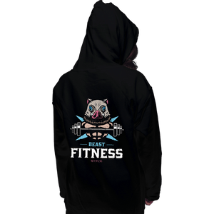 Daily_Deal_Shirts Pullover Hoodies, Unisex / Small / Black Beast Fitness