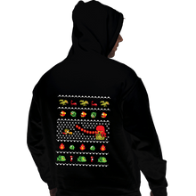 Load image into Gallery viewer, Shirts Pullover Hoodies, Unisex / Small / Black Alex Kidd In Christmas World