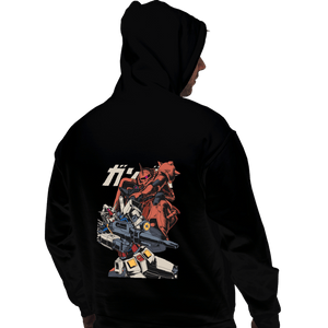 Shirts Pullover Hoodies, Unisex / Small / Black Zaku VS RX 78-2