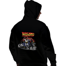 Load image into Gallery viewer, Daily_Deal_Shirts Pullover Hoodies, Unisex / Small / Black Back To The Animation