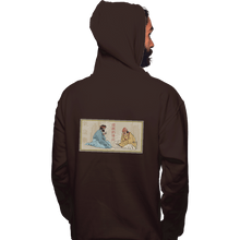 Load image into Gallery viewer, Daily_Deal_Shirts Pullover Hoodies, Unisex / Small / Dark Chocolate Legend Of The Smoking Bowls
