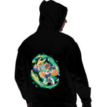 Load image into Gallery viewer, Daily_Deal_Shirts Pullover Hoodies, Unisex / Small / Black Digital Fox