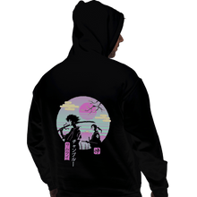 Load image into Gallery viewer, Shirts Pullover Hoodies, Unisex / Small / Black Samurai Chillhop
