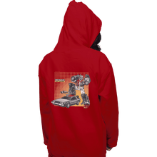 Load image into Gallery viewer, Shirts Pullover Hoodies, Unisex / Small / Red Marty McPrime