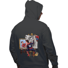 Load image into Gallery viewer, Daily_Deal_Shirts Pullover Hoodies, Unisex / Small / Charcoal Spidey Portrait