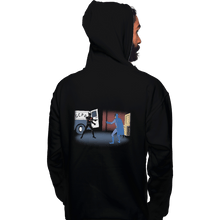 Load image into Gallery viewer, Shirts Pullover Hoodies, Unisex / Small / Black Into the Bat-Verse