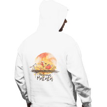 Load image into Gallery viewer, Shirts Pullover Hoodies, Unisex / Small / White No Worries Watercolor