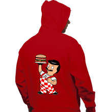 Load image into Gallery viewer, Shirts Pullover Hoodies, Unisex / Small / Red Big Bob's