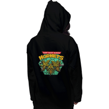 Load image into Gallery viewer, Shirts Zippered Hoodies, Unisex / Small / Black Murder Hornets