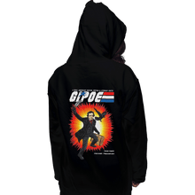 Load image into Gallery viewer, Shirts Zippered Hoodies, Unisex / Small / Black GI Poe
