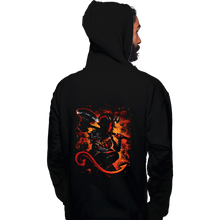 Load image into Gallery viewer, Daily_Deal_Shirts Pullover Hoodies, Unisex / Small / Black The Tiefling Warrior
