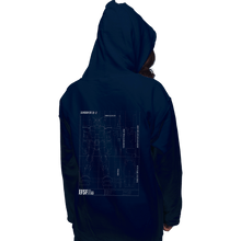 Load image into Gallery viewer, Secret_Shirts Pullover Hoodies, Unisex / Small / Navy RX 78 2 Blueprint