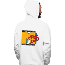 Load image into Gallery viewer, Secret_Shirts Pullover Hoodies, Unisex / Small / White I Miss Music