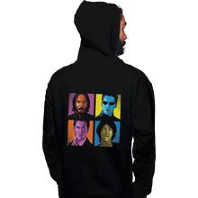 Load image into Gallery viewer, Shirts Pullover Hoodies, Unisex / Small / Black Pop Keanu
